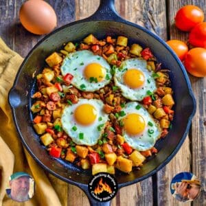 One Pot Spicy Breakfast Hash Recipe