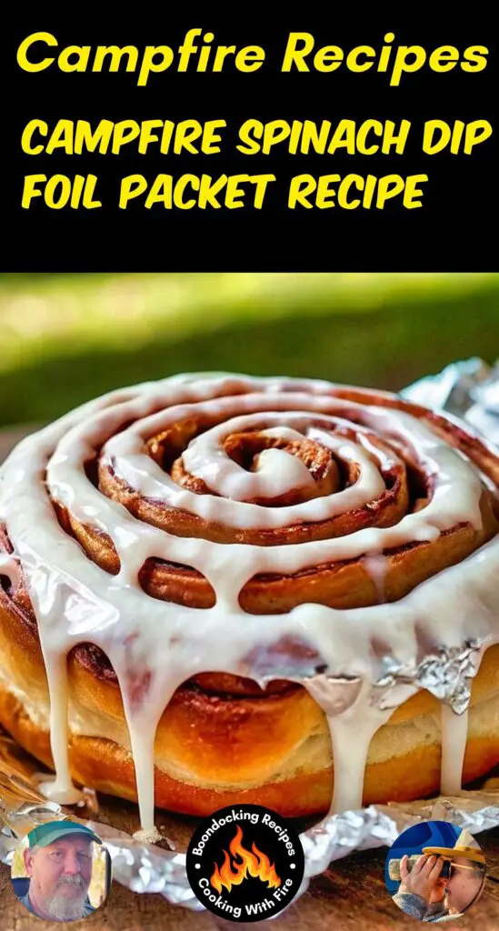 Campfire Orange Cinnamon Rolls Foil Packet Recipe