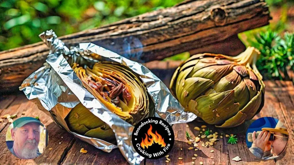Campfire Roasted Artichokes Foil Packet Recipe