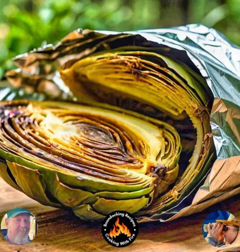 Campfire Roasted Artichokes Foil Packet Recipe