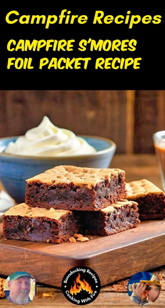 Campfire S'Mores Foil Packet Recipe