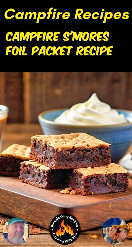 Campfire S'Mores Foil Packet Recipe