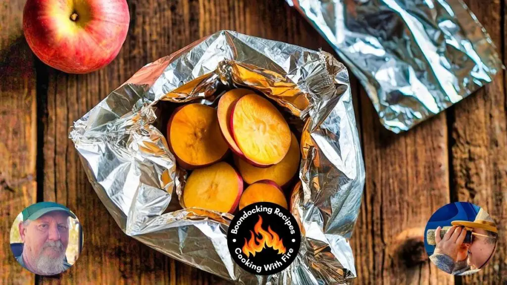 Cranberry Apple Sweet Potato Foil Packet Recipe