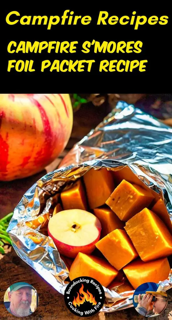 Cranberry Apple Sweet Potato Foil Packet Recipe