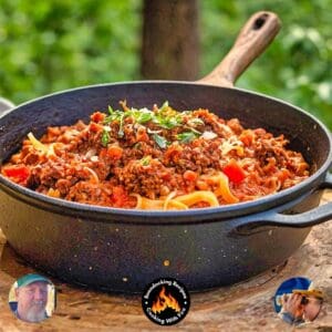Dutch Oven Bison Bolognese Recipe