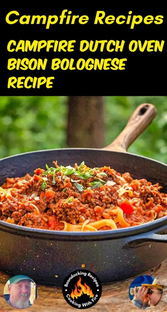Dutch Oven Bison Bolognese Recipe