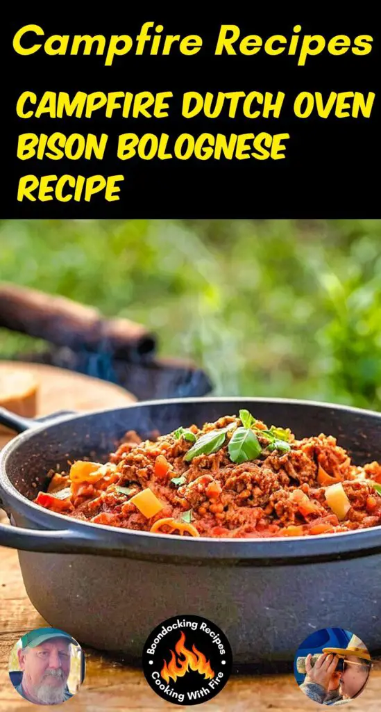 Dutch Oven Bison Bolognese Recipe