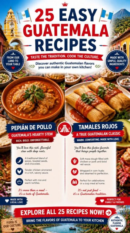 25 Easy Guatemala Recipes - pin