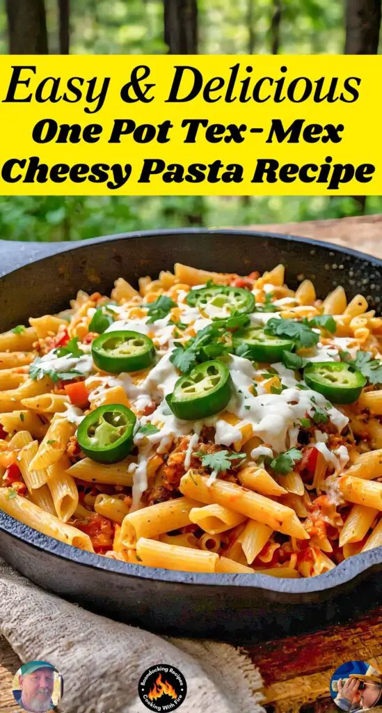 One Pot Tex-Mex Cheesy Pasta Recipe