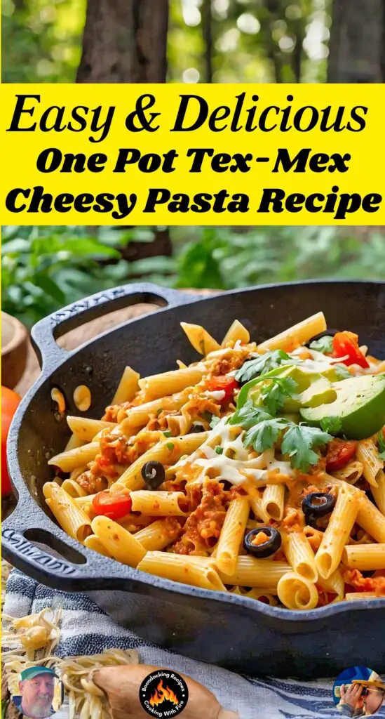 One Pot Tex-Mex Cheesy Pasta Recipe