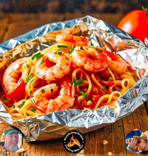 Quick and Easy Foil Packet Shrimp Pasta Recipe
