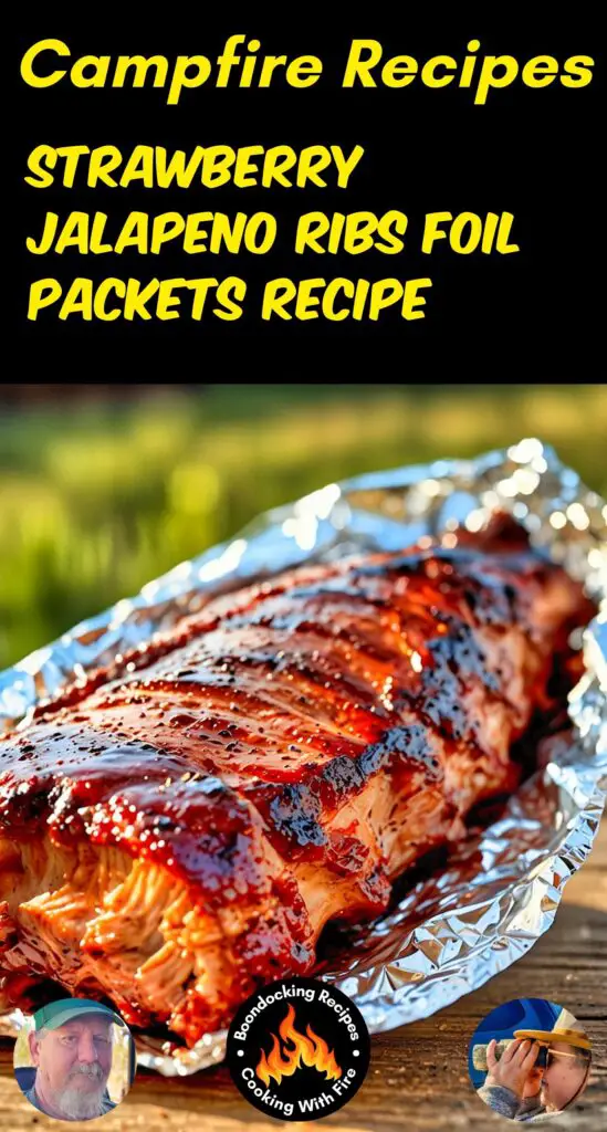 Strawberry Jalapeno Ribs Foil Packets Recipe