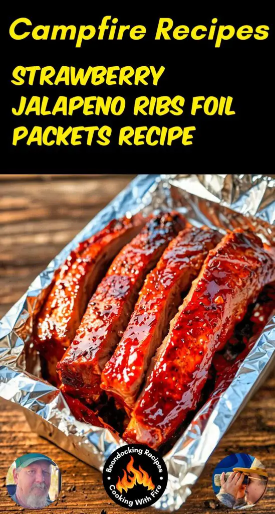 Strawberry Jalapeno Ribs Foil Packets Recipe