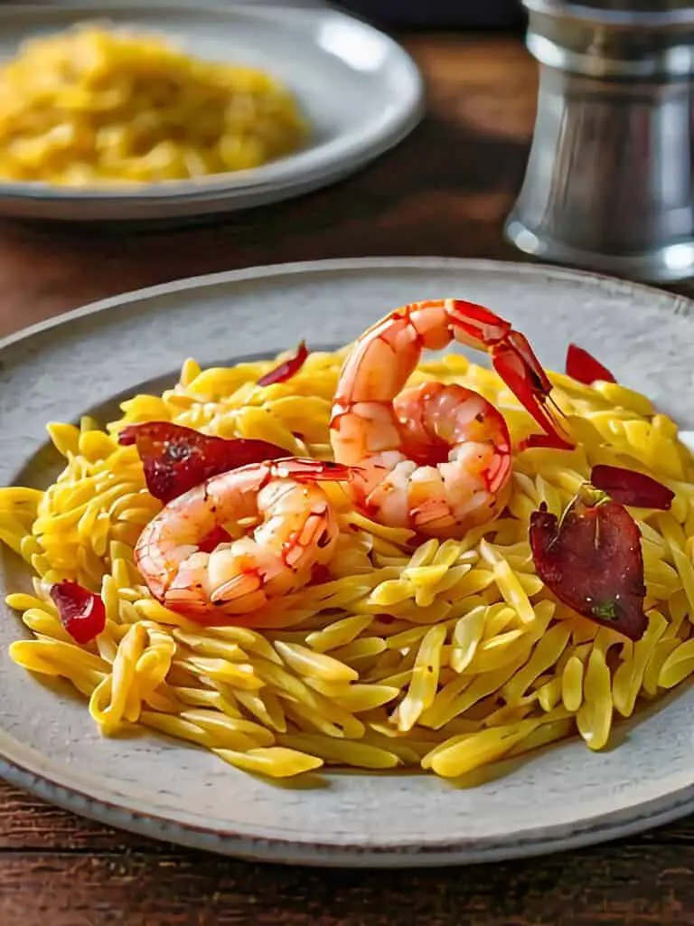 Orzo Pasta with Argentine Red Shrimp (4).jpg Feature