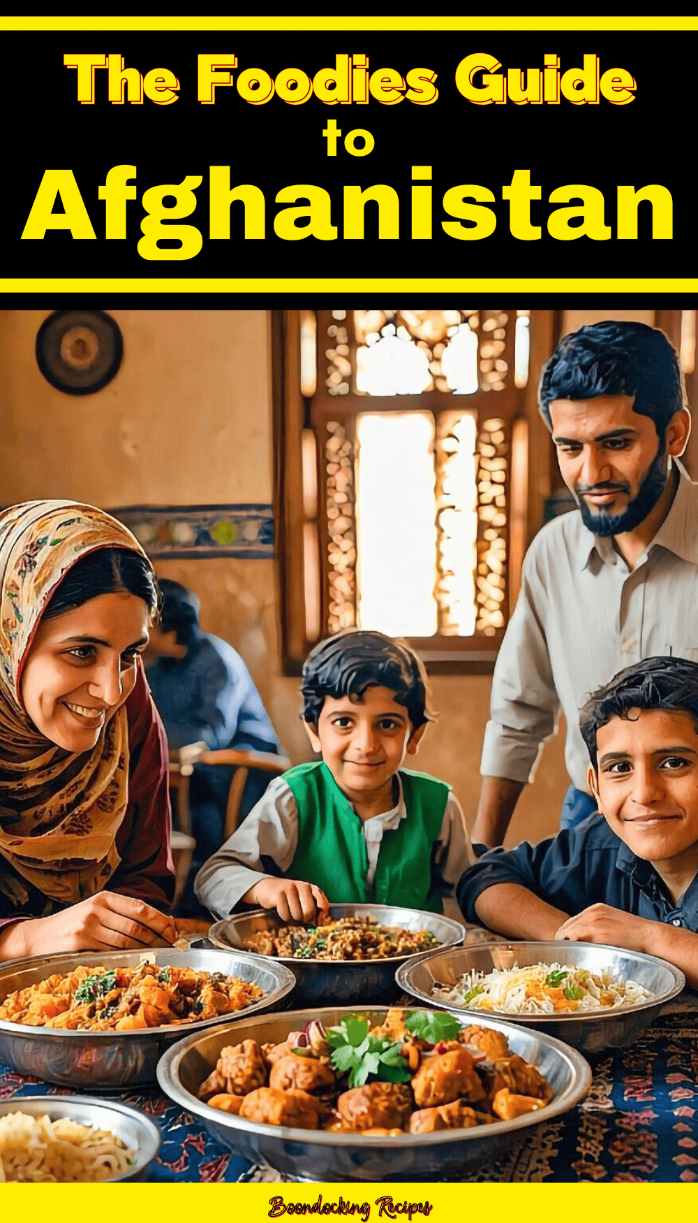 Afghan foodie travel