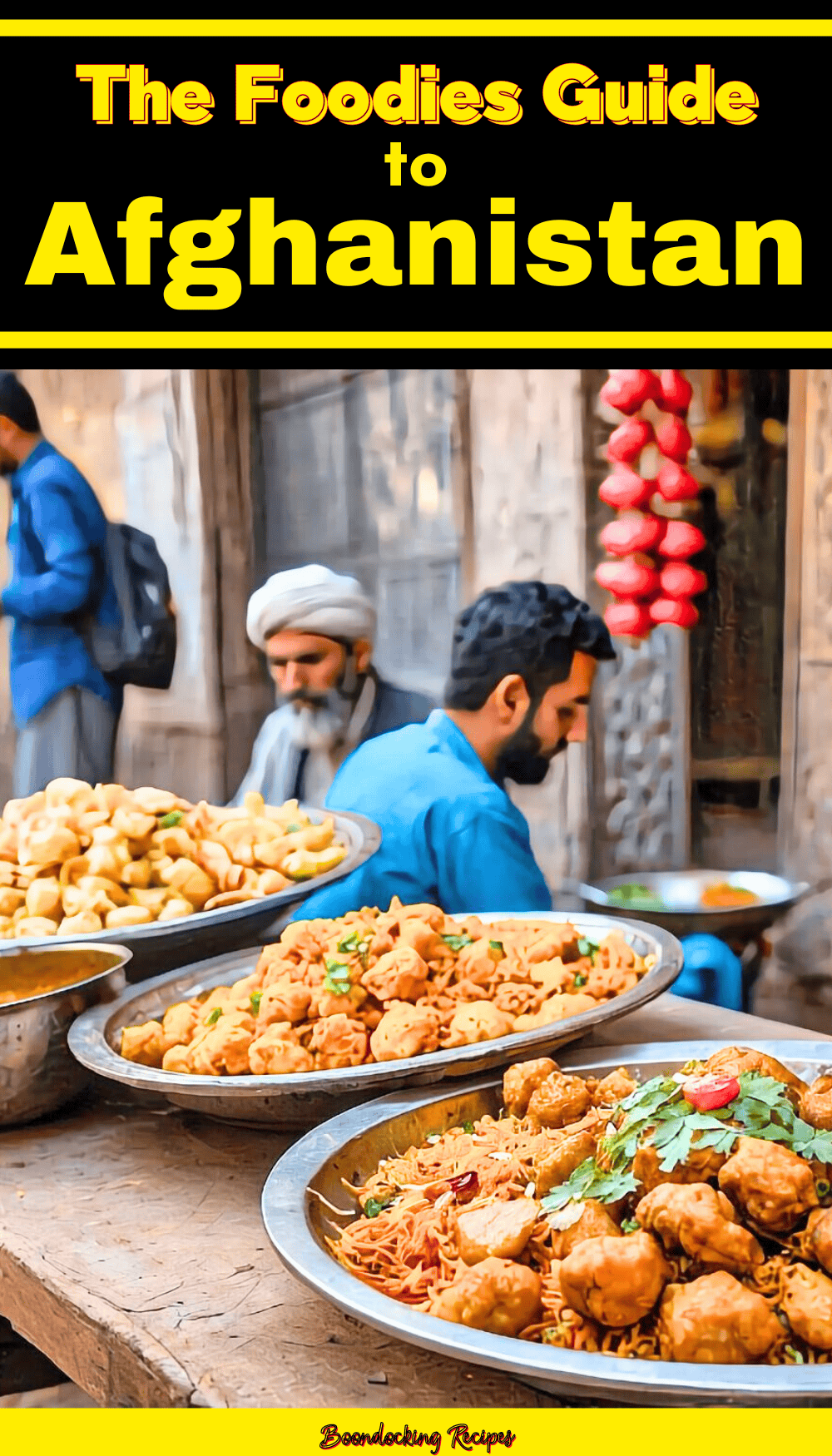Afghan foodie travel