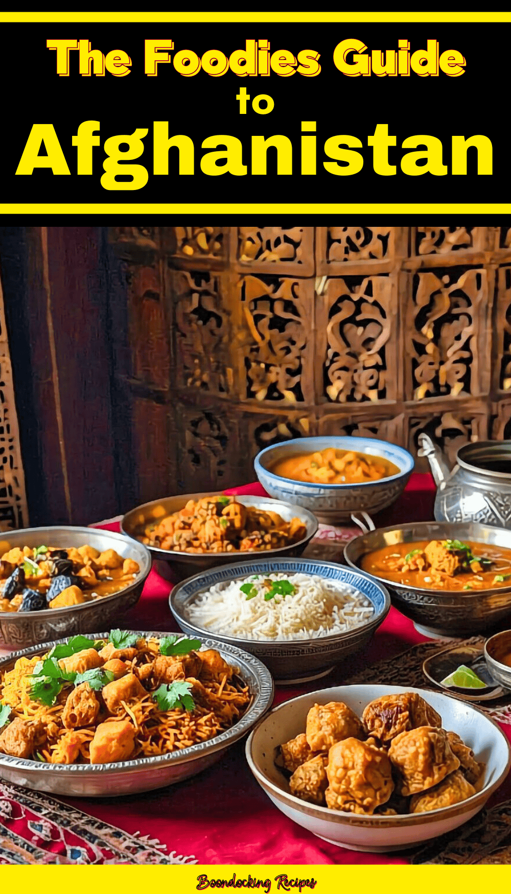 Afghanistan foodie 101