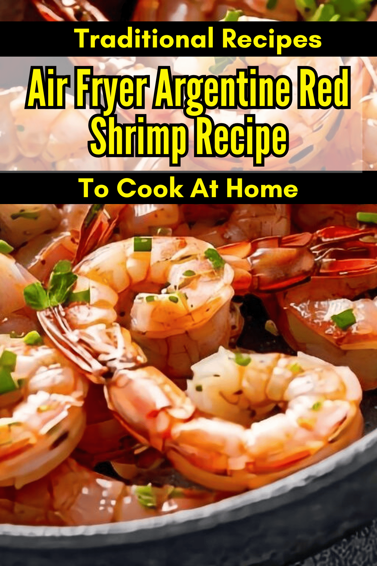 Air Fryer Argentine Red Shrimp Recipe