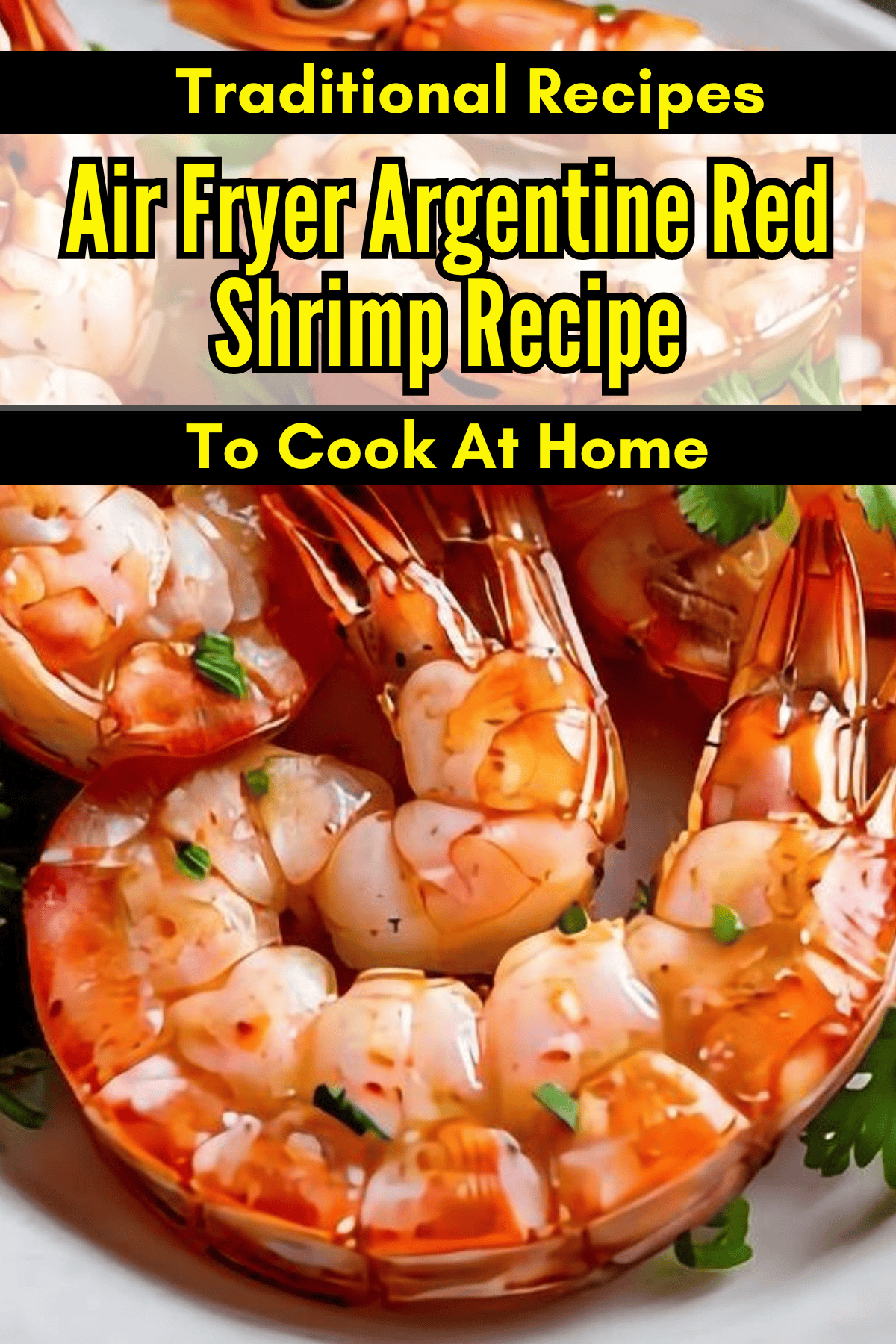 Air Fryer Argentine Red Shrimp Recipe