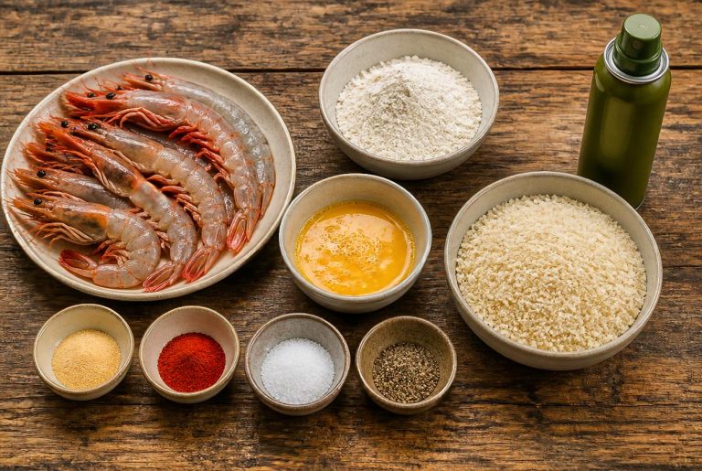 Air Fryer Argentine Red Shrimp Recipe - Ingredients