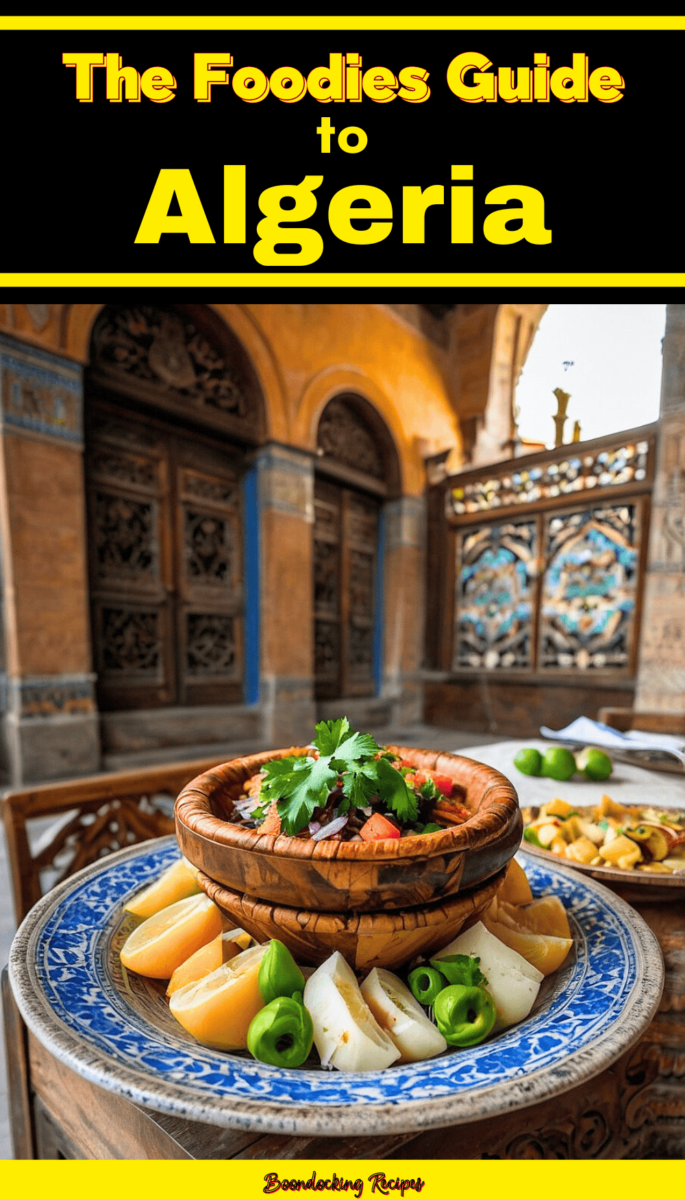 Algerian travel foodie