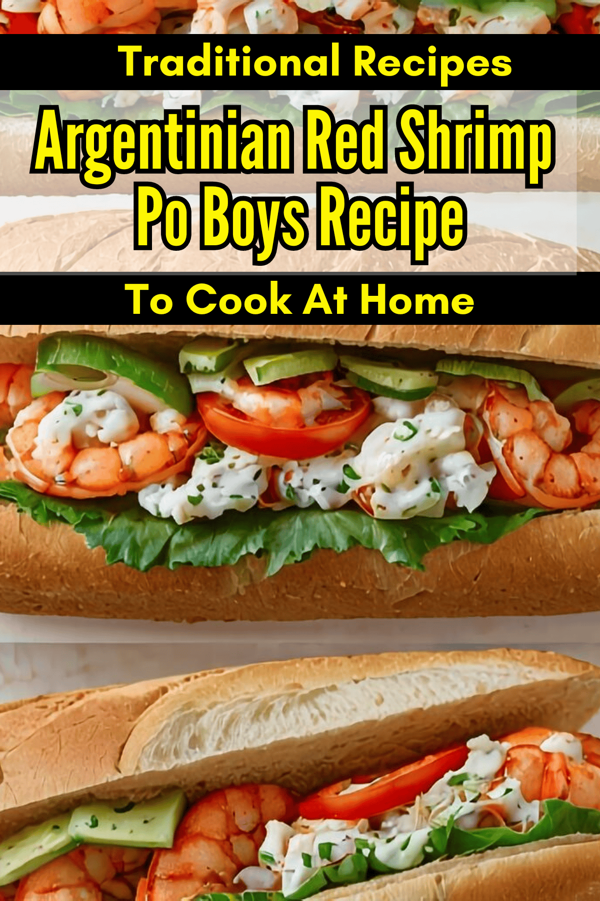 Argentinian Red Shrimp Po Boys Recipe