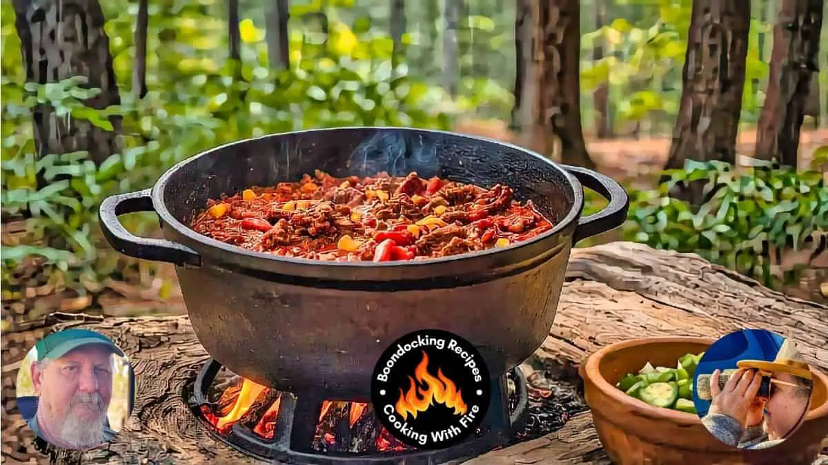 Campfire One Pot Hot Beef Chili