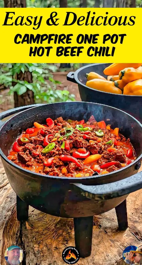 Campfire One Pot Hot Beef Chili