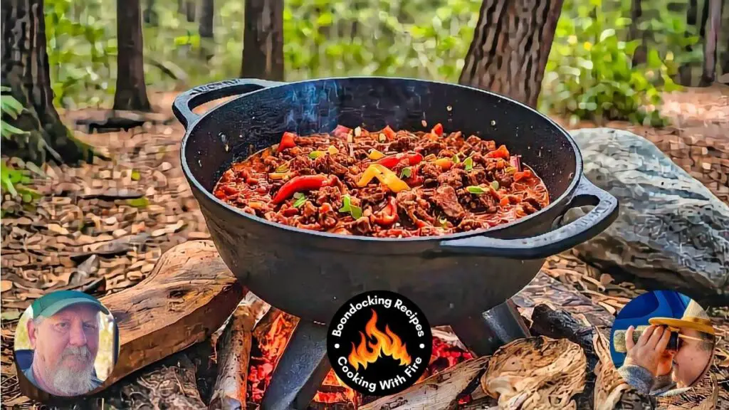 Campfire One Pot Hot Beef Chili