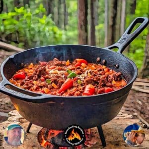 Campfire One Pot Hot Beef Chili