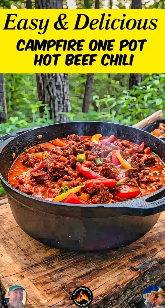 Campfire One Pot Hot Beef Chili