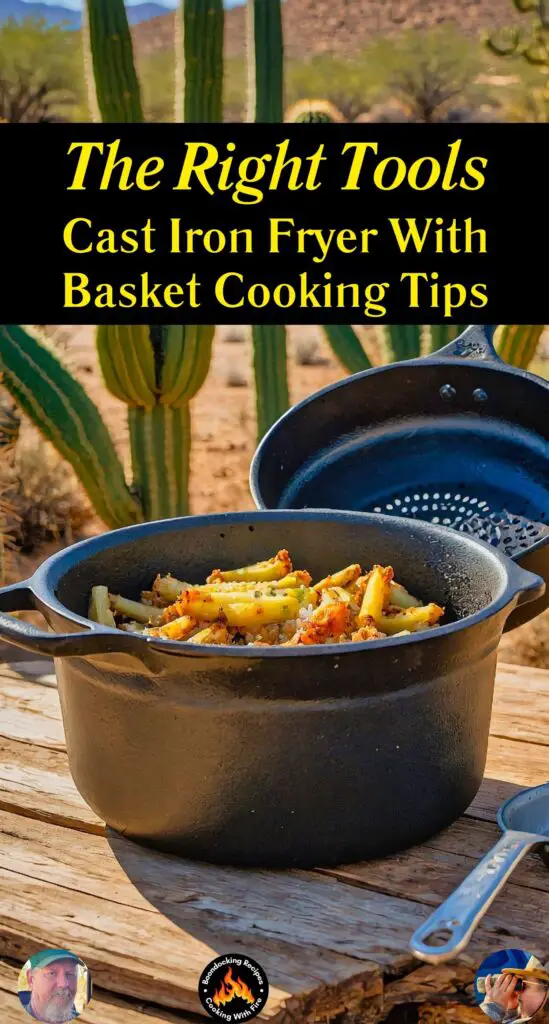Cast Iron Fryer With Basket Cooking Tips (24)
