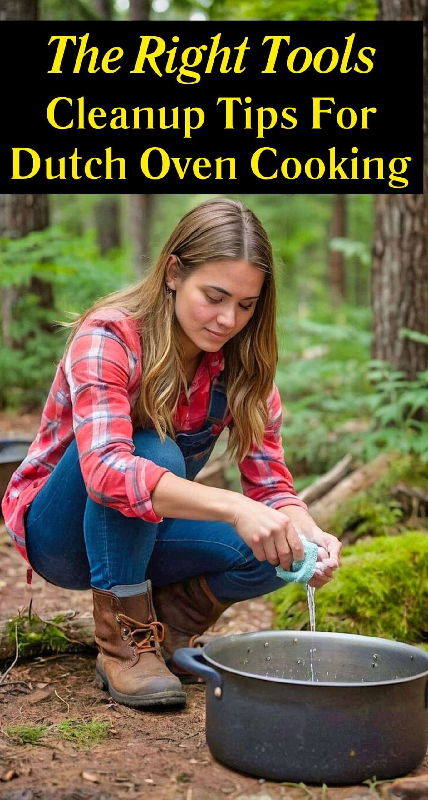 Cleanup Tips For Dutch Oven Cooking