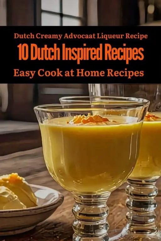 Dutch Creamy Advocaat Liqueur Recipe