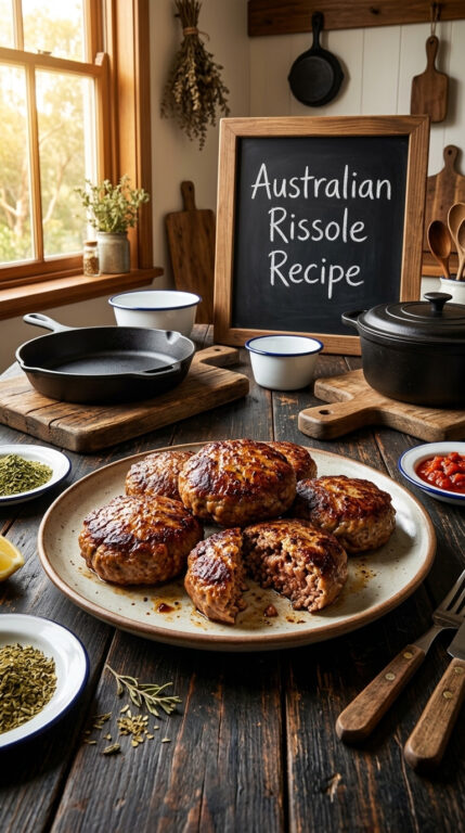 11. Australian Rissole Recipe