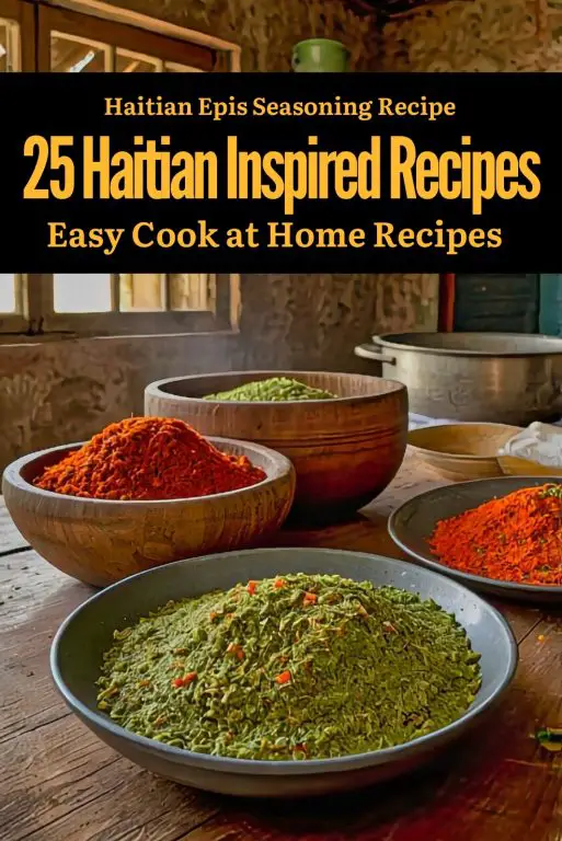 Haitian Epis Seasoning Recipe