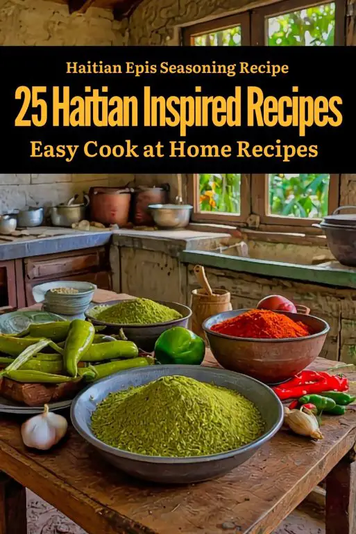 Haitian Epis Seasoning Recipe