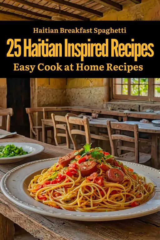 Haitian Breakfast Spaghetti Recipe