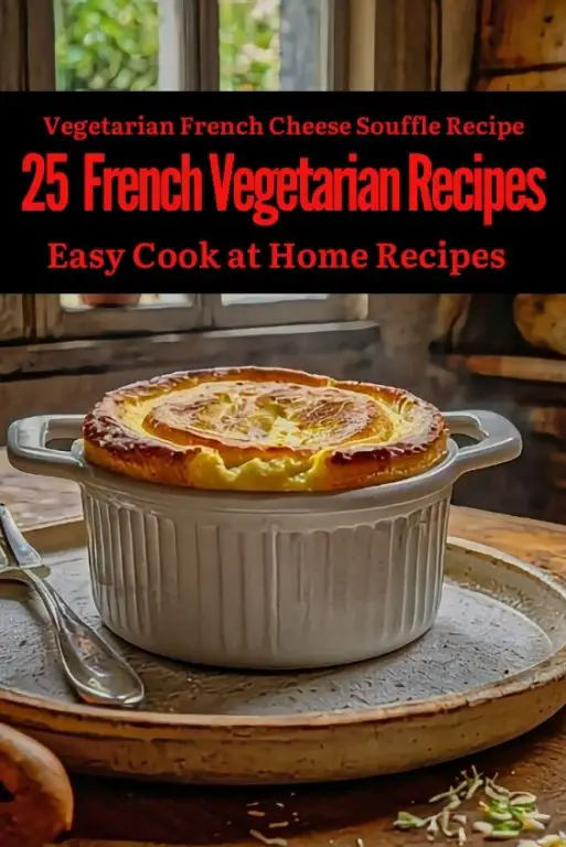 Vegetarian French Cheese Souffle Recipe