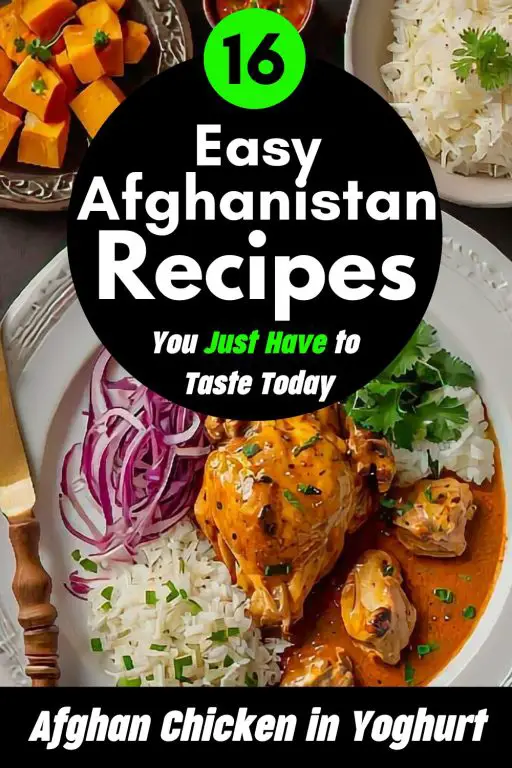 Afghan Chicken in Yoghurt