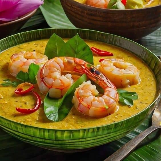 Cambodian Prawn Amok Recipe