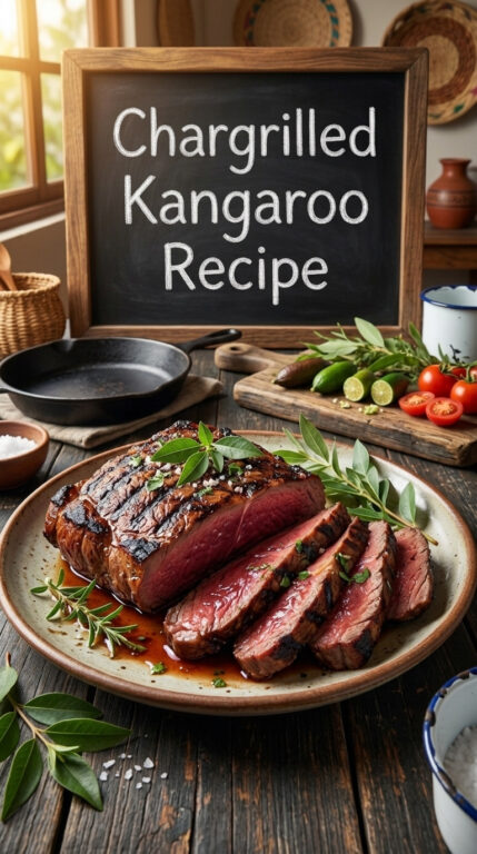 17. Chargrilled Kangaroo Recipe