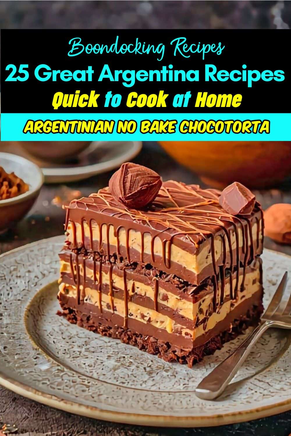 No Bake Chocotorta