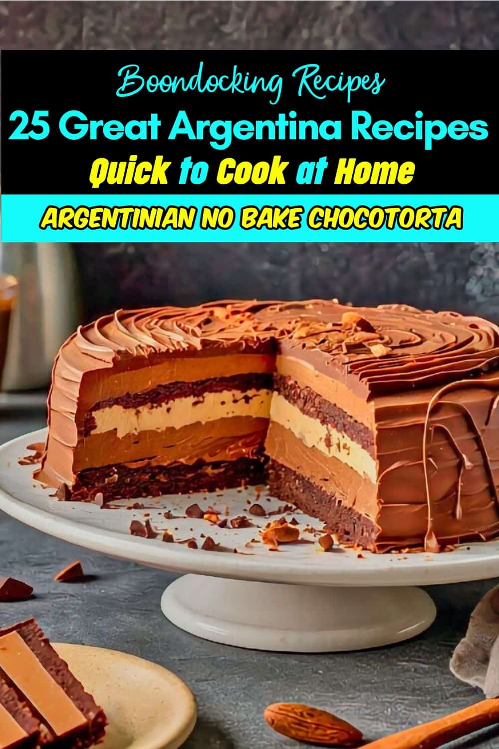 No Bake Chocotorta