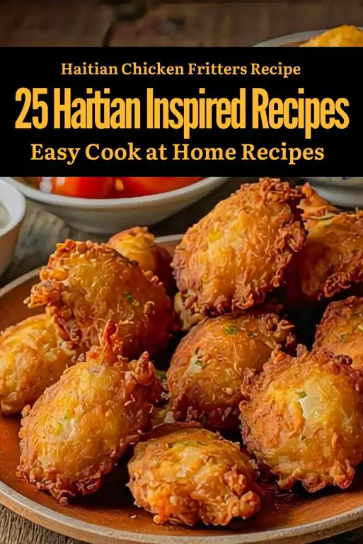 Haitian Chicken Fritters Recipe