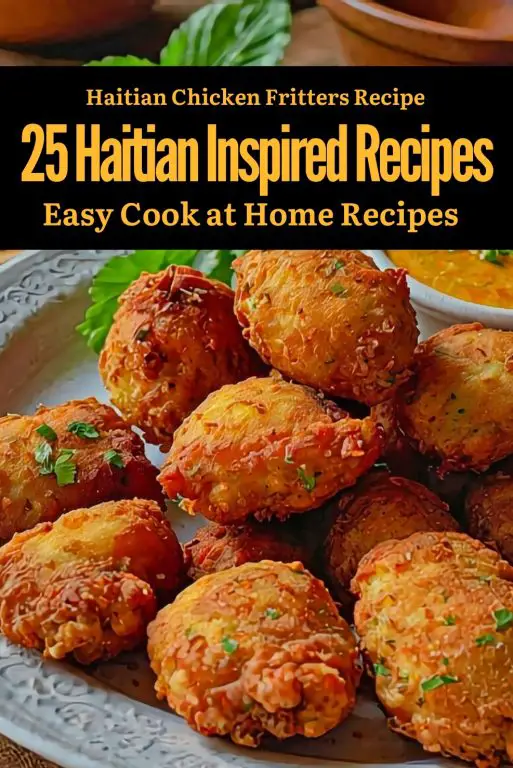 Haitian Chicken Fritters Recipe