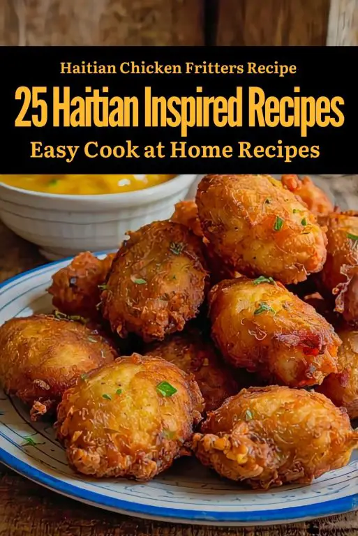 Haitian Chicken Fritters Recipe