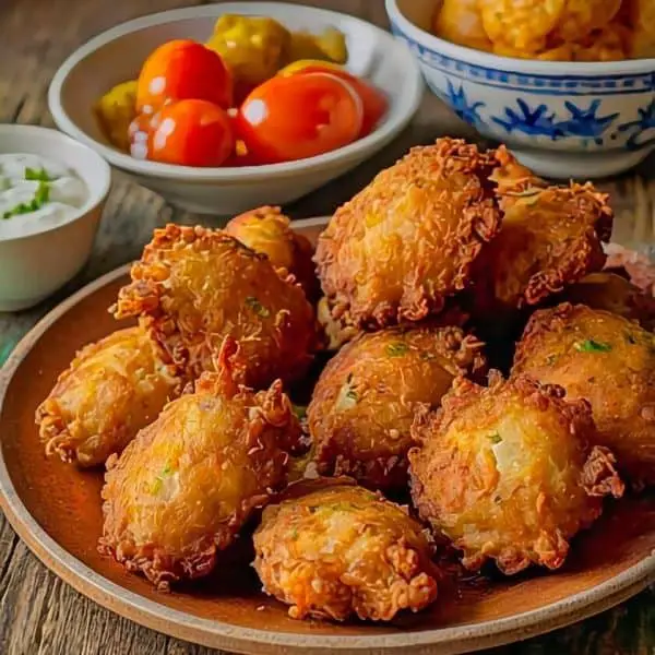Haitian Chicken Fritters Recipe