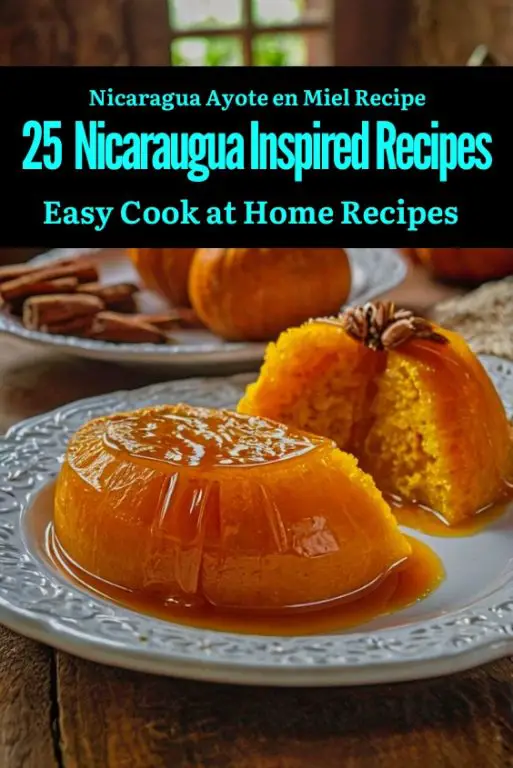 Ayote en Miel Recipe