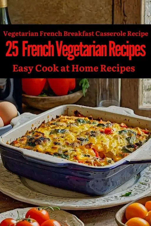 Vegetarian French Breakfast Casserole Recipe